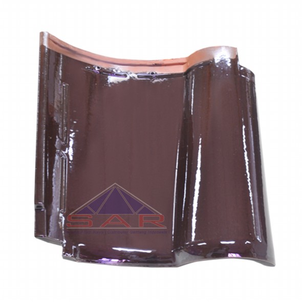 Genteng Keramik KIA Cat Coco Brown