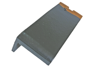 Genteng Kanmuri Full Flat Lisplang Kiri